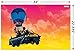Trends International Fortnite - Battle Bus Landscape Wall Poster, 22.375