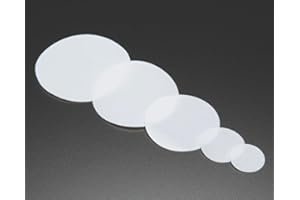 JG Finneran 38-148 PTFE Solid Virgin Cap Liners, 0.381mm Thickness, 43mm Diameter (Case of 100)