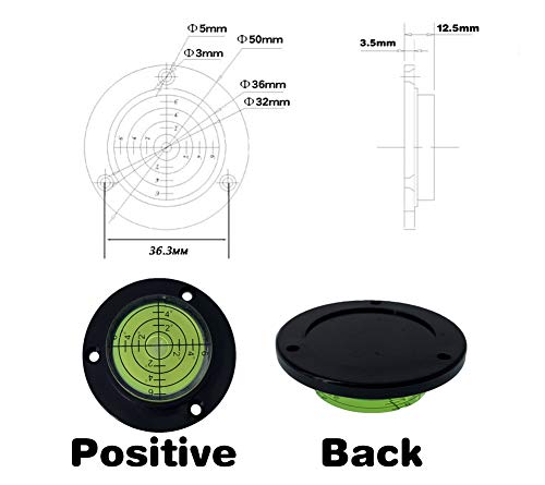 Universal Level Instrument Horizontal Bead Horizontal Instrument Horizontal Bubble Level Belt Positioning Hole Through 50MM Magnetic Function (green)