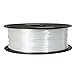 CC3D Silk Pearl White PLA Filament 1.75 mm 1KG 3D Printer Consumables 2.2LBS Spool Fit Most FDM Printer Silky Shiny Metallic PLA 3D Printing Material Silk White Color
