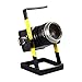 ZOOMABLE T6 LED Rechargeable Portable Cordless Work Light - 10W IP65 3 Modes Waterproof Floodlight - Mobile Devices Charger - 3 x Rechargeable 18650 Batteries Included - Camping & Much More
