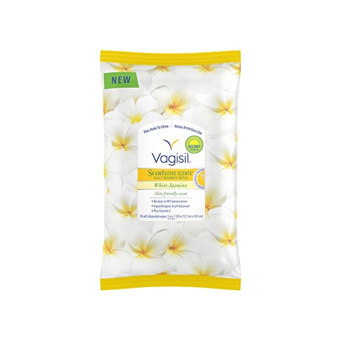 Vagisil Scentsitive Scents Feminine Vaginal Cleansing Wipes