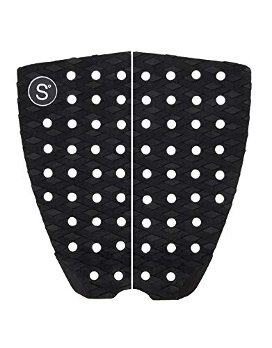 SYMPL Surfboard Traction Pad • 2 Pieces • Maximum Grip, 3M Adhesive for Surfboard, Skimboard, Longboard (Black) - Thumbnail 7
