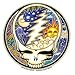 Dan Morris - Grateful Dead Night and Day Steal Your Face - Sticker / Decal