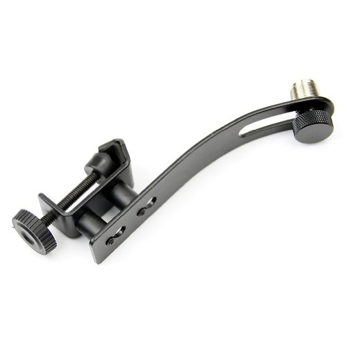 Estone Drum Mic Set Kit Clamp Shockproof Clip Rim Mount Holder Universal Metal C-style