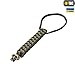 M-Tac Skull Knife Lanyards with Beads - Paracord Lanyard - Tactical Lanyard for Knife – Cuboid (OD/BK)