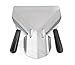 New Star Foodservice 37784 Stainless Steel Commercial French Fry Bagger with Dual Handle