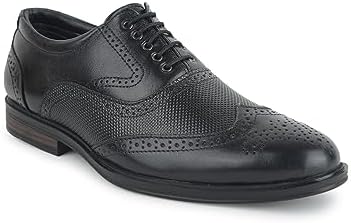 Liberty Fortune HOL-125E Lacing Brogue Shoes for Men with PU Sole
