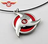 1 X Girl&boy's Necklace Naruto Itachi Uchiha Sya Rin Gan Necklace Fashion Necklace Girl&boy's Gifts