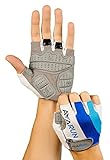 Bike Gloves with resistant GEL PADS for mountain biking, cycling and riding / FREE BONUS: 3 E-BOOKS/ for Men and Women by AVARUN