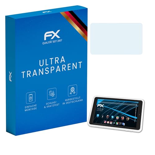 atFoliX Screen Protection Film compatible with Onyx Healthcare MPAD-800 8 Inch Screen Protector, ultra-clear FX Protective Film (2X)