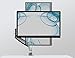 Mount-It! Single Monitor Arm Desk Mount | Gas Spring Monitor Arm | Full Motion Articulating Height Adjustable | Fits 21 22 23 24 27 30 32 Inch VESA Compatible Computer Screen | Clamp and Grommet Base