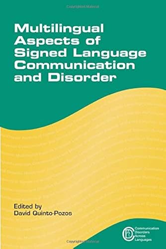 Download Multilingual Aspects of Signed Language Communication and Disorder PDF