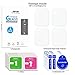 (4 Pack) OOTSR Screen Protector for Garmin Approach S20, Tempered Glass Screen Protector Compatible for Garmin Approach S20 [High Definition] [Full Coverage] [Anti-Scratch]