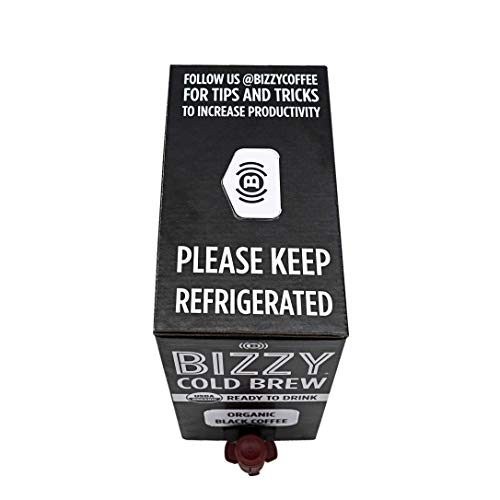 Bizzy Organic Cold Brew Coffee | Ready-to-Drink | 128 fl oz Bag-in-box | Coffee on Tap - Thumbnail 3