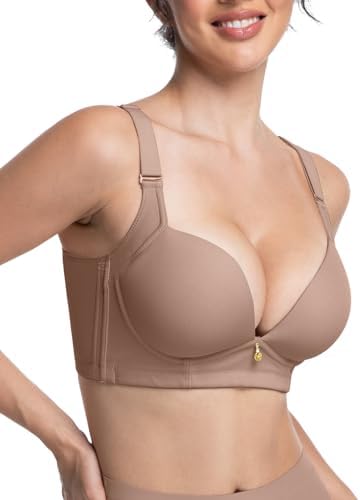 Iheyi 6 pcs ADD 2 Cup Thick Padding Extreme Double Pushup Bra 32B