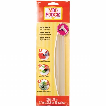 Mod Podge Mod Melts .28X10 16/Pkg-Beach Glass Clear