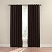 ECLIPSE Fresno Modern Blackout Thermal Rod Pocket Window Curtain for Bedroom (1 Panel), 52