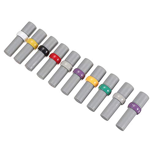 TuToy 10Pcs Sortierte Schraubendreher-Satz-Uhr-Reparatur-Schraubendreher-Werkzeuge Mit Gewicht-Fass Für Uhrmacher – Bild 4