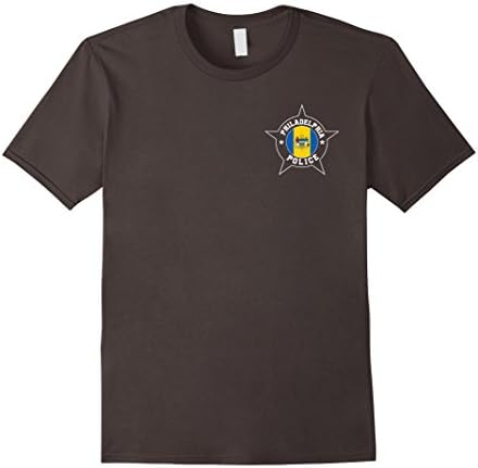Men's Philadelphia Police T Shirt - PPD Small Asphalt