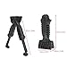 Vbestlife Tactical Rifle Bipod Adjustable Hunting&Shooting Bipod Hunting Rifle Bipod Sling Swivel Mount
