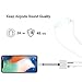 Headphone Adapter,3.5mm Audio Jack+Charge Converter Earphone Adaptor for Phone X/Xs / Xs Max/XR Phone 8/8Plus 7/7 Plus Accessories Headphone Cable Splitter Audio Headphone Cable Earbud Adapter-Silverthumb 4