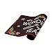 Attraction Design Christmas Outdoor Indoor Entrance Doormat, Non Slip Rubber Backing Door Mat, Low-Profile Mats for Entry Garage Patio High Traffic Areas, Christmas Holiday Doormat Entry Floor Mat