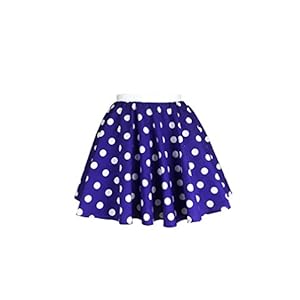 Meisjes Rock n Roll Polka Dot Rok 50/60’s Style Fancy Dress
