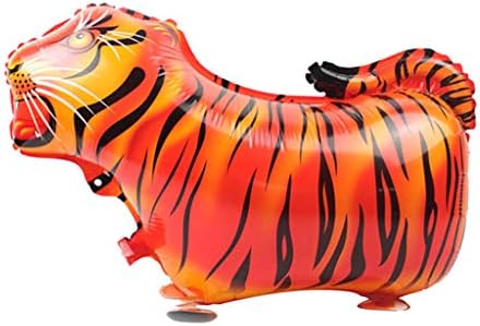 Mattelsen Inflatable Balloons Walking Animals Balloons Pets, Mylar Foil Helium Balloon Tiger for Kids Birthday Party Baby Shower Decor Children Gift