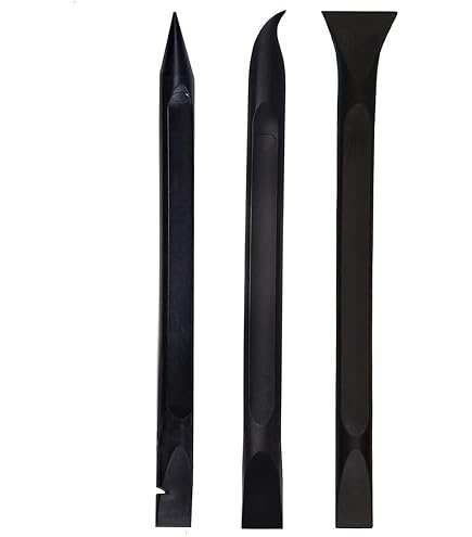 3-Piece Metal Pry Bar & Spudger Set – Phone Tablet Repair Tool Kit For IPad, GPS, PDA