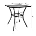 Ulax furniture Outdoor Patio Bar Table Counter Height Table