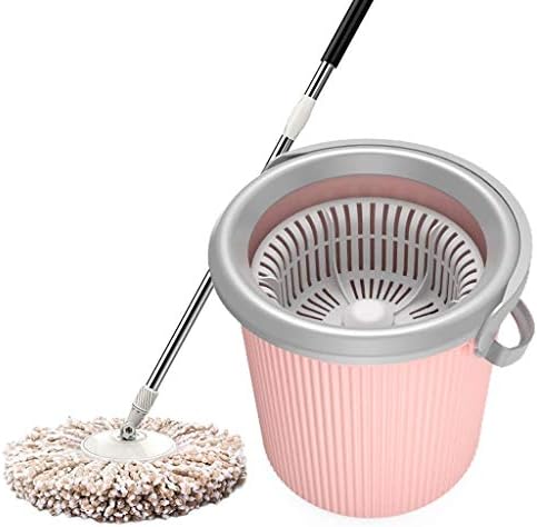 スピンモップバケツセット 家庭の台所の床の掃除用 広葉樹材 タイル