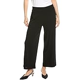 Anne Klein Womens Pull on Cropped Pallazo Pant