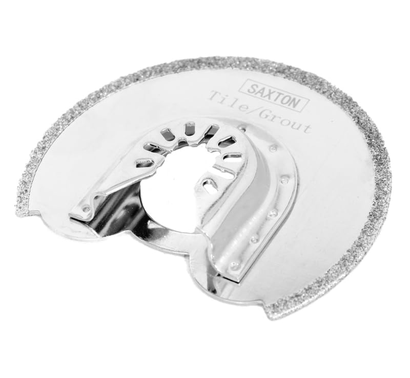 Saxton 90mm Diamond Coated Blade for Dewalt Wolf Stanley Worx Oscillating Multitools