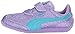 PUMA Girls' Whirlwind Glitz V Kids Sneaker, Purple Rose-Blue Atoll, 8 M US Toddler