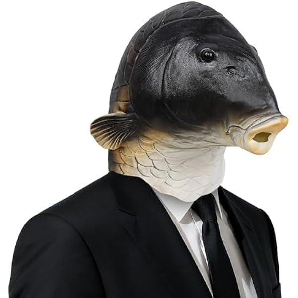 Costume Poisson Drôle Adulte – Déguisement Complet Animal Marin Pour Halloween, Carnaval Ou Cosplay – Taille Unique 170 Cm