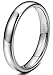 Tungary 4mm Mens Womens Tungsten Carbide Wedding Band Rings Engagement Promise Domed Size 3-14