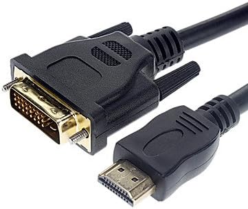 XIE Gold Plated HDMI to DVI Cable (3m, Black)