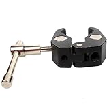 Goliton® Articulating Magic Friction Arm Large Super Clamp Crab Pliers Clip w/ Stud Adapter 1/4