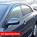 LT Sport Custom Fit 09-13 Toyota Corolla JDM Style Window Visor Deflector Mugen