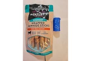 GENERIC Dentley 15 Count Gourmet Wrapped Twist Treats and 1 Dog Waste Roll