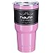 Haute 30 oz Stainless Steel Tumbler- Powder Coated (Pink with Classic Lid)
