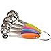 DILISS Magnetic Measuring Spoons Set, Dual Sided, Stainless Steel, Fits in Spice Jars, Set of 8 for Measuring Dry and Liquid Ingredients (Measuring Cups)