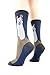 Foot Traffic Women's Novelty Animal Socks, Cute and Comfy Socks, Women's Shoe Sizes 4–11, Llama