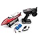 USA Toyz Remote Control Boat for Pools & Lakes – Udi001 Venom Fast RC Boat for Kids & Adults, Self Righting Remote Controlled Boat W/Extra Battery (Red)