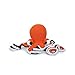 Lily Sugar 'N Cream Super Size Solid Yarn, 4oz, Gauge 4 Medium, 100% Cotton - Hot Orange - Machine Wash & Dry