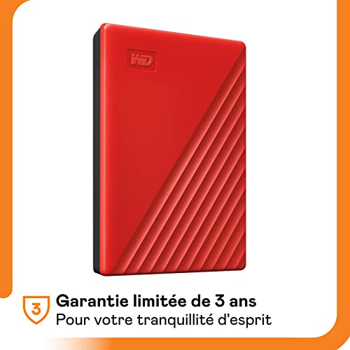 WD 2TB My Passport Portable External Hard Drive with backup software