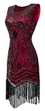 eforpretty 1920s Long Prom Vintage Gatsby Bead Sequin Art Nouveau Deco Flapper Dress