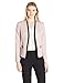 Kasper Women's Jacquard Jacket W/Black Contrast Detailing