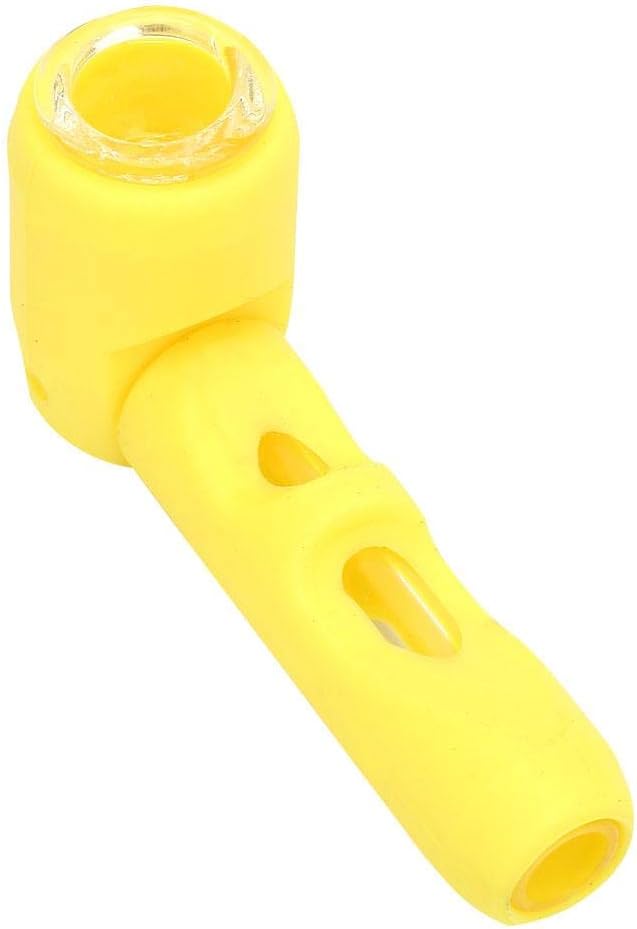 Silicone Smoke Pipe, Mini Elegant Fashionable Durable Portable for Wedding Business Birthday Cigarette Pipe